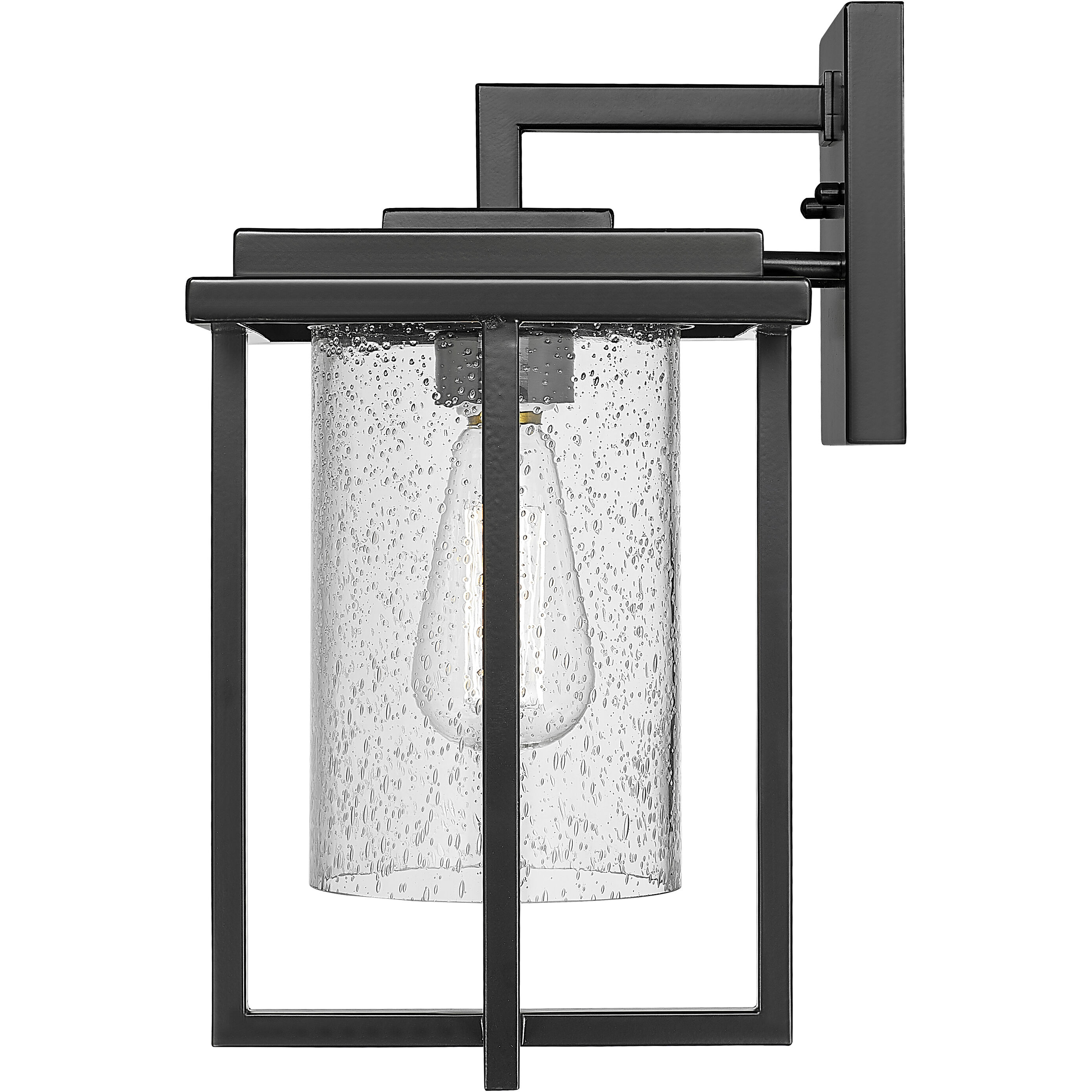 Adair 1 Light 14.13 inch Powder Coated Black Outdoor Wall Sconce